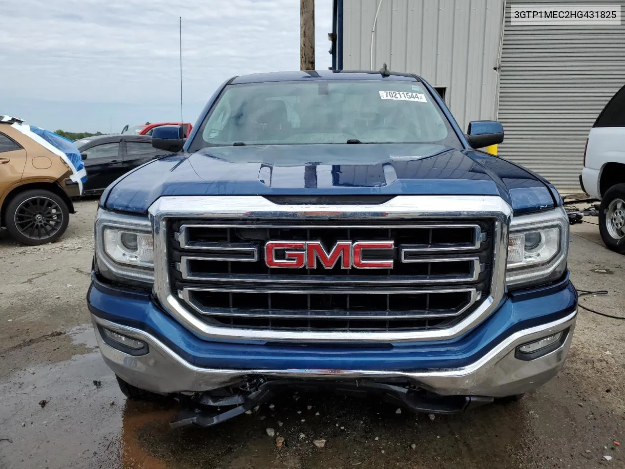 2017 GMC Sierra C1500 Sle VIN: 3GTP1MEC2HG431825 Lot: 70211544