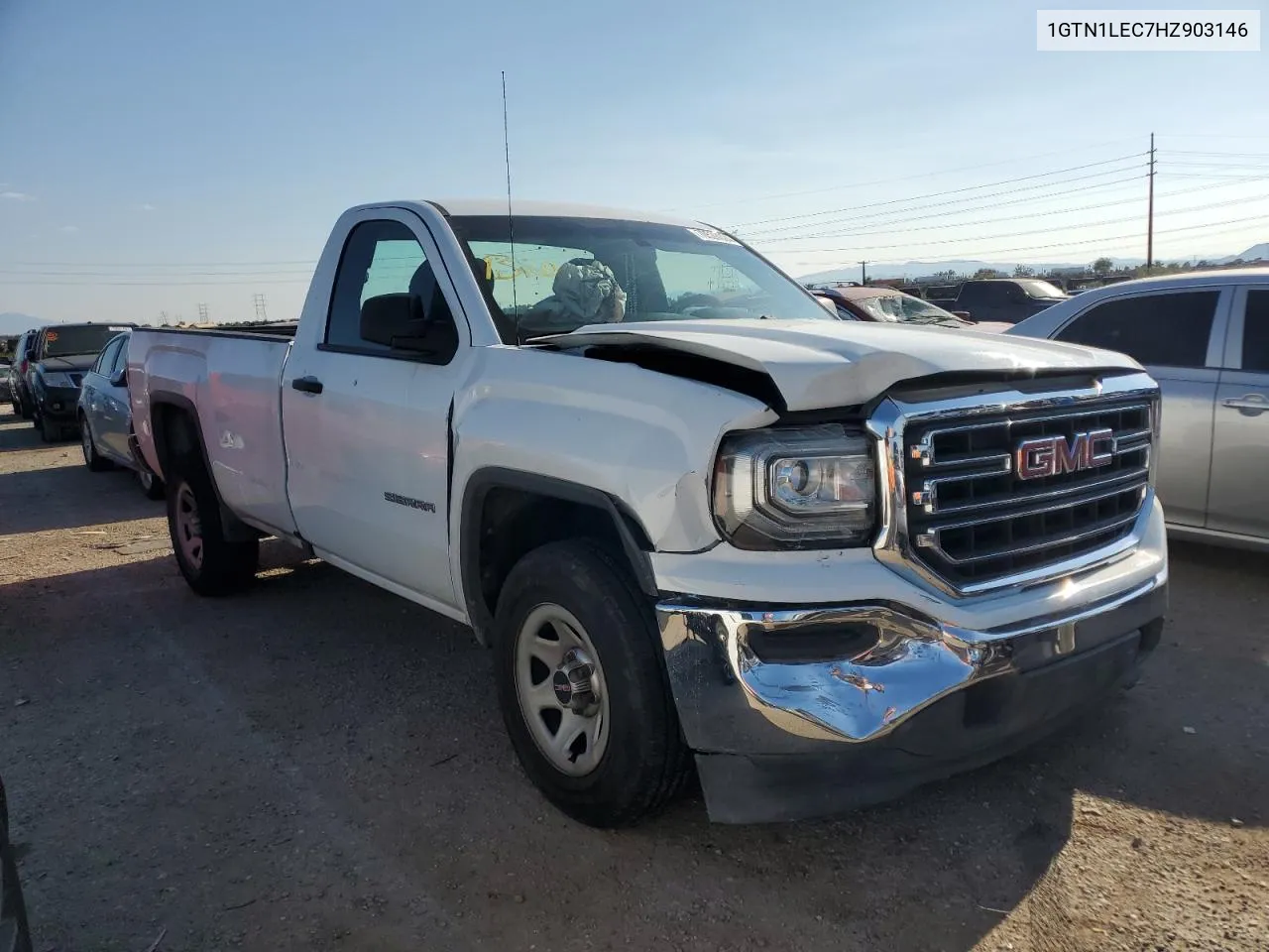 2017 GMC Sierra C1500 VIN: 1GTN1LEC7HZ903146 Lot: 70528024