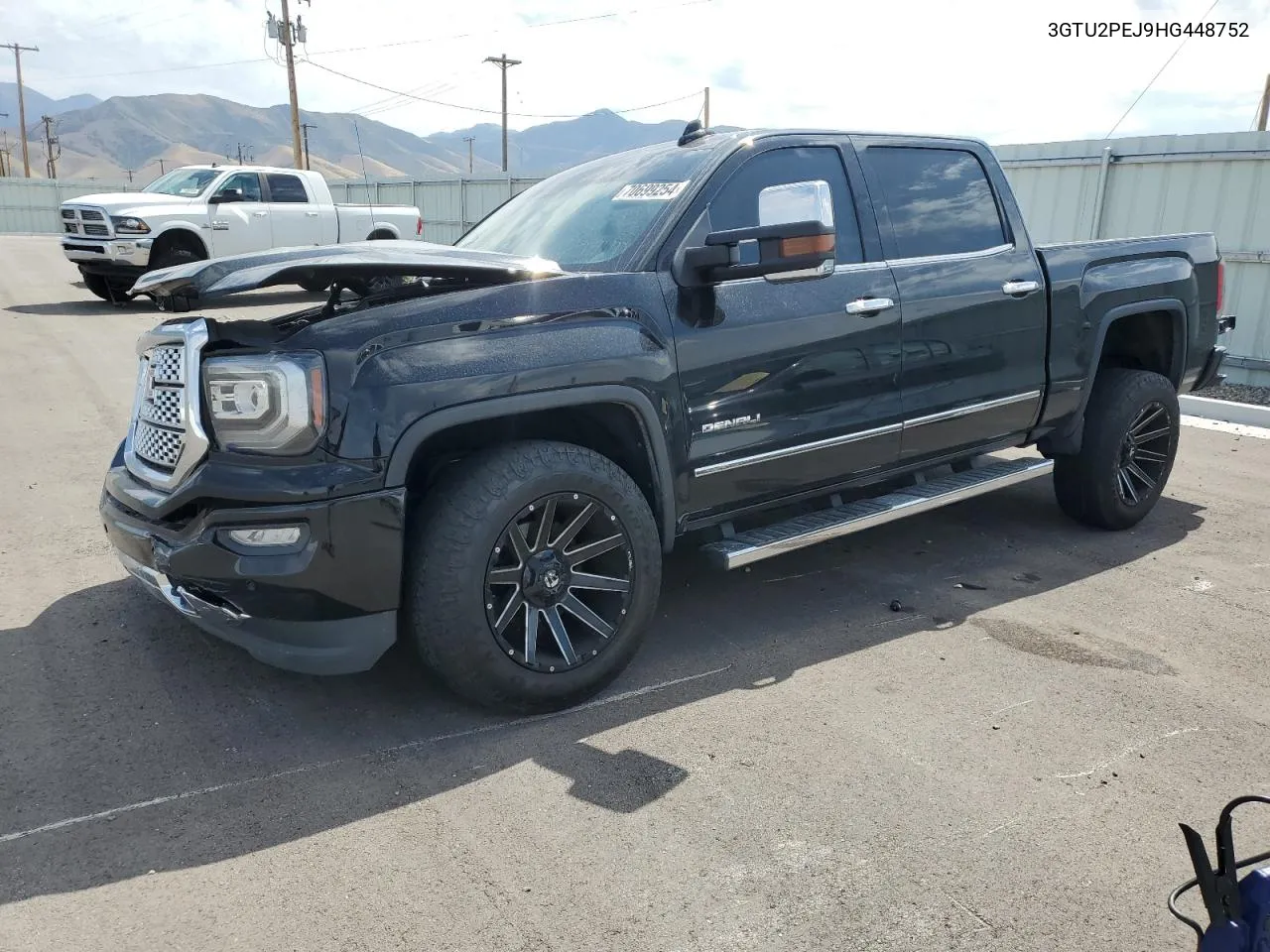 2017 GMC Sierra K1500 Denali VIN: 3GTU2PEJ9HG448752 Lot: 70699254