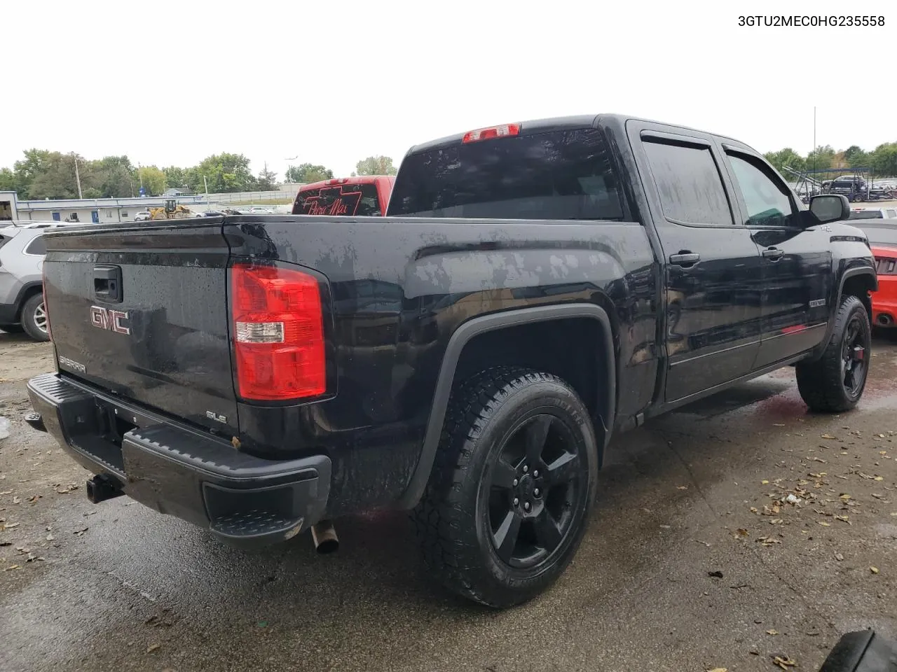 2017 GMC Sierra K1500 Sle VIN: 3GTU2MEC0HG235558 Lot: 70783294