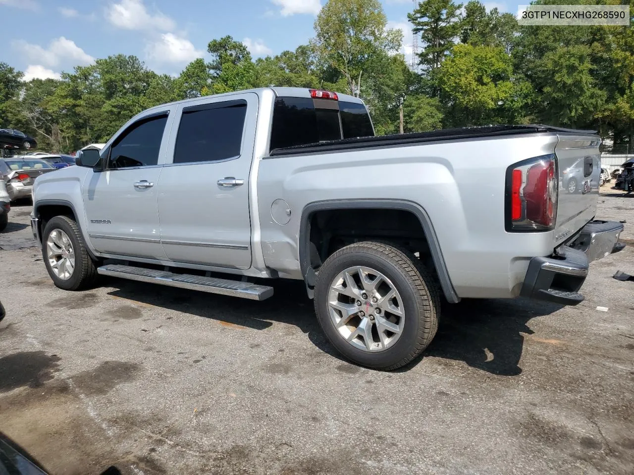 2017 GMC Sierra C1500 Slt VIN: 3GTP1NECXHG268590 Lot: 70789874