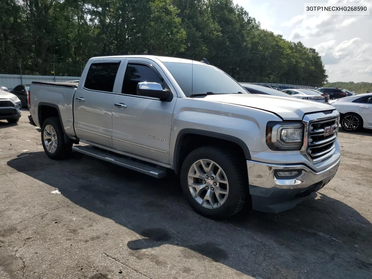 2017 GMC Sierra C1500 Slt VIN: 3GTP1NECXHG268590 Lot: 70789874