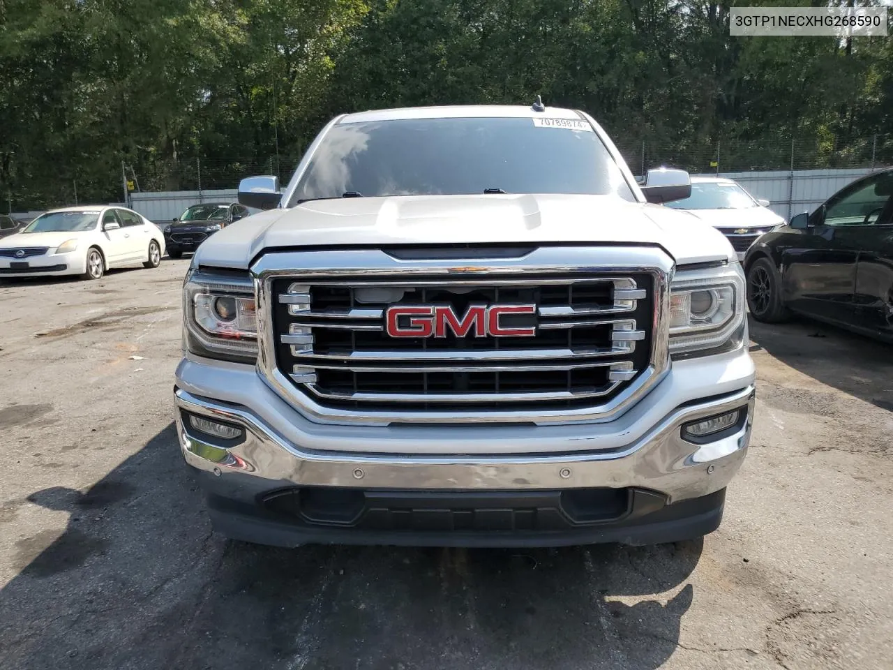 2017 GMC Sierra C1500 Slt VIN: 3GTP1NECXHG268590 Lot: 70789874