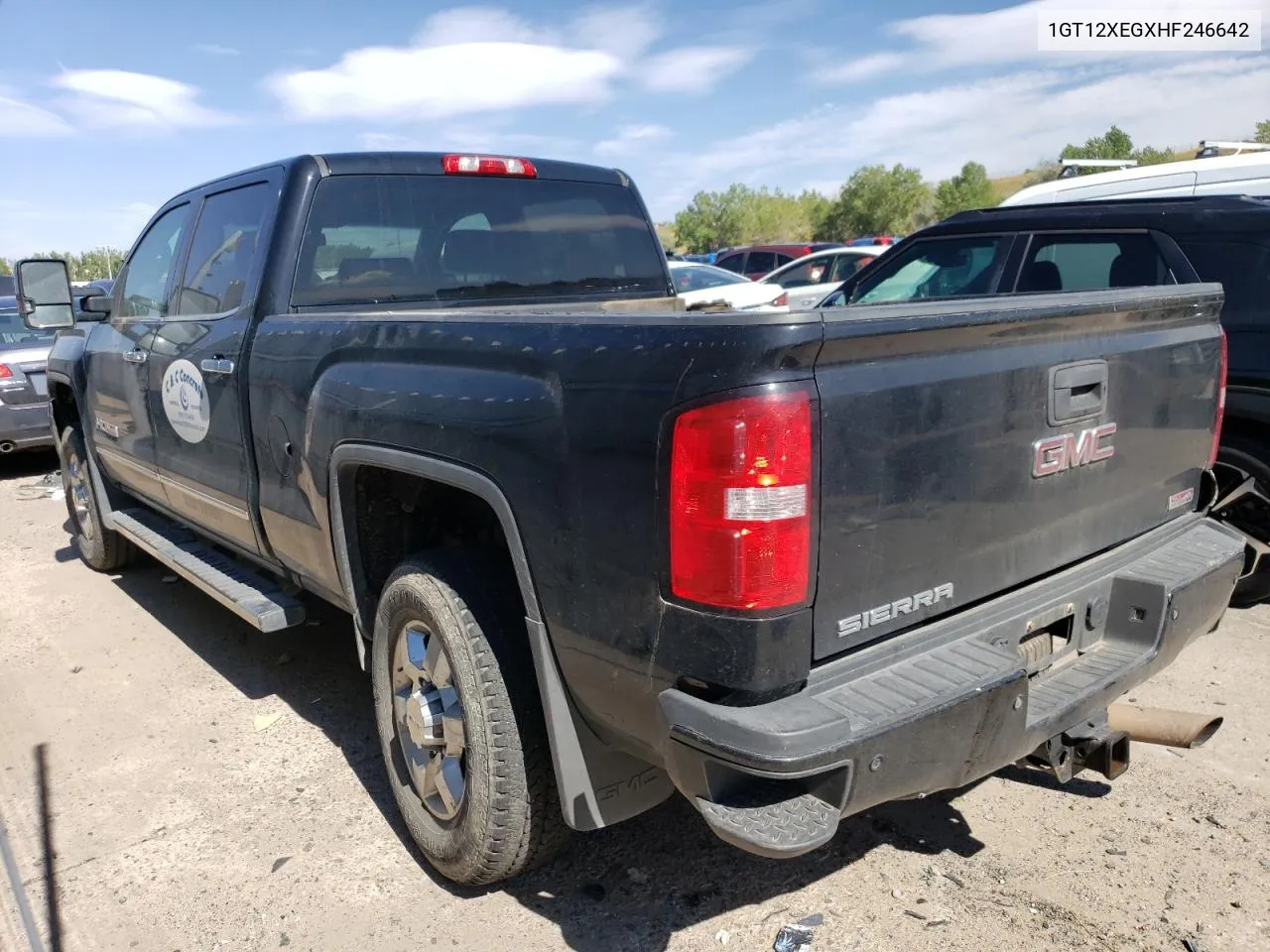 1GT12XEGXHF246642 2017 GMC Sierra K3500 Slt