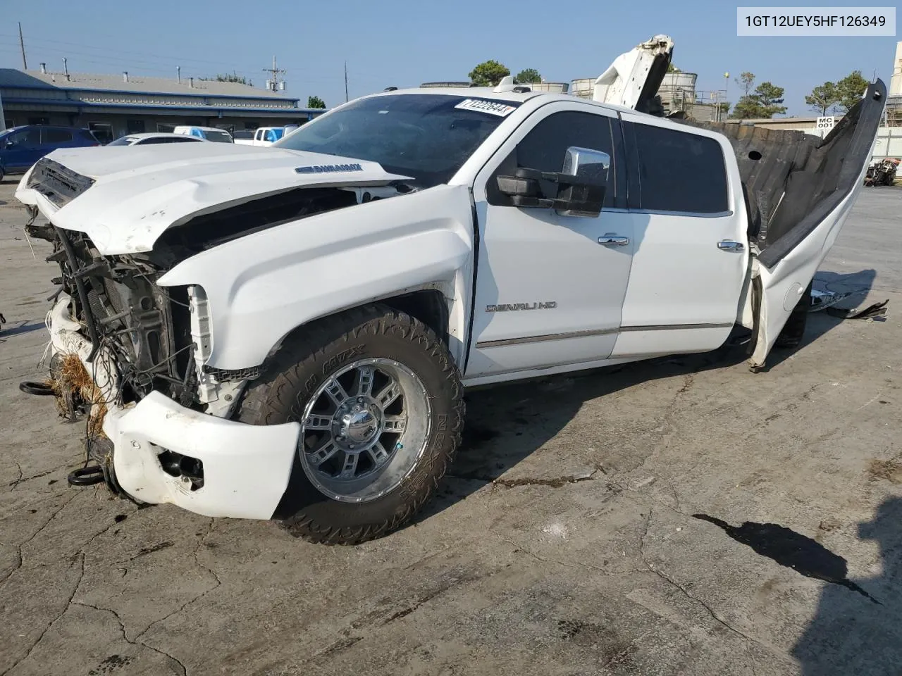 2017 GMC Sierra K2500 Denali VIN: 1GT12UEY5HF126349 Lot: 71222644