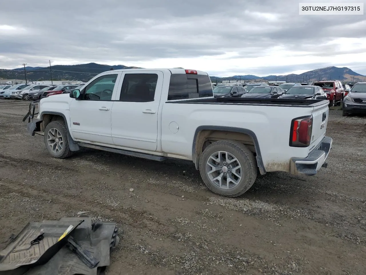 3GTU2NEJ7HG197315 2017 GMC Sierra K1500 Slt