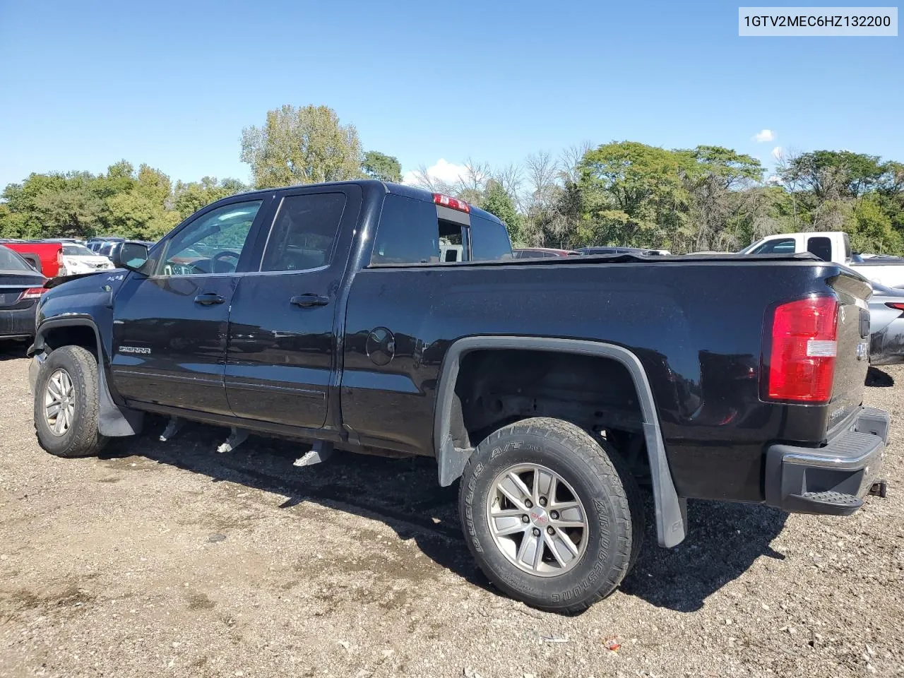 2017 GMC Sierra K1500 Sle VIN: 1GTV2MEC6HZ132200 Lot: 71310414