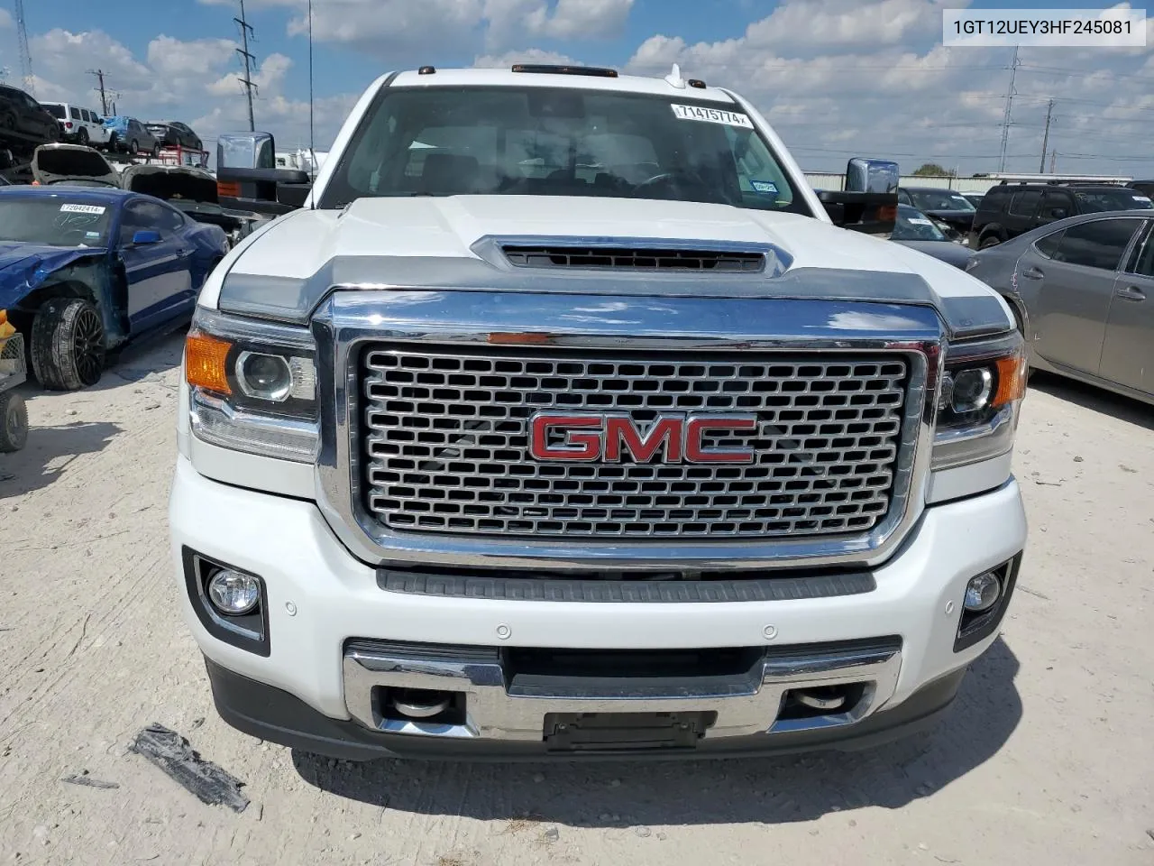 2017 GMC Sierra K2500 Denali VIN: 1GT12UEY3HF245081 Lot: 71475774