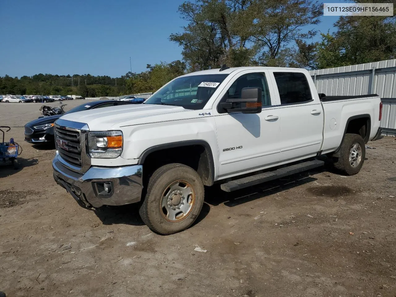 2017 GMC Sierra K2500 Sle VIN: 1GT12SEG9HF156465 Lot: 71540374