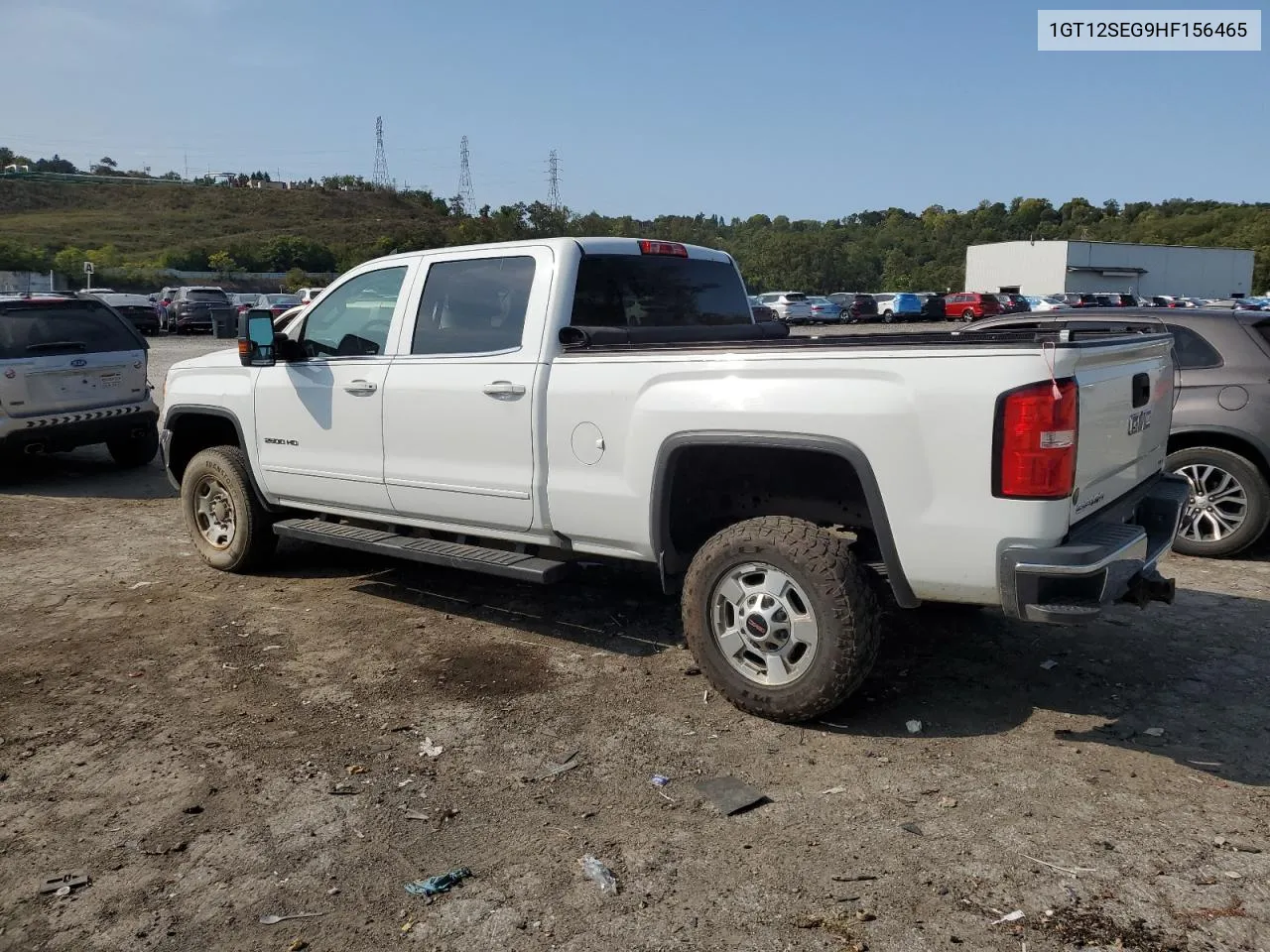 2017 GMC Sierra K2500 Sle VIN: 1GT12SEG9HF156465 Lot: 71540374