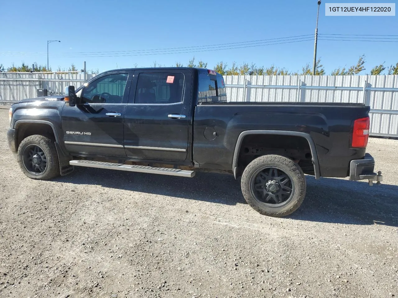 2017 GMC Sierra K2500 Denali VIN: 1GT12UEY4HF122020 Lot: 71542094