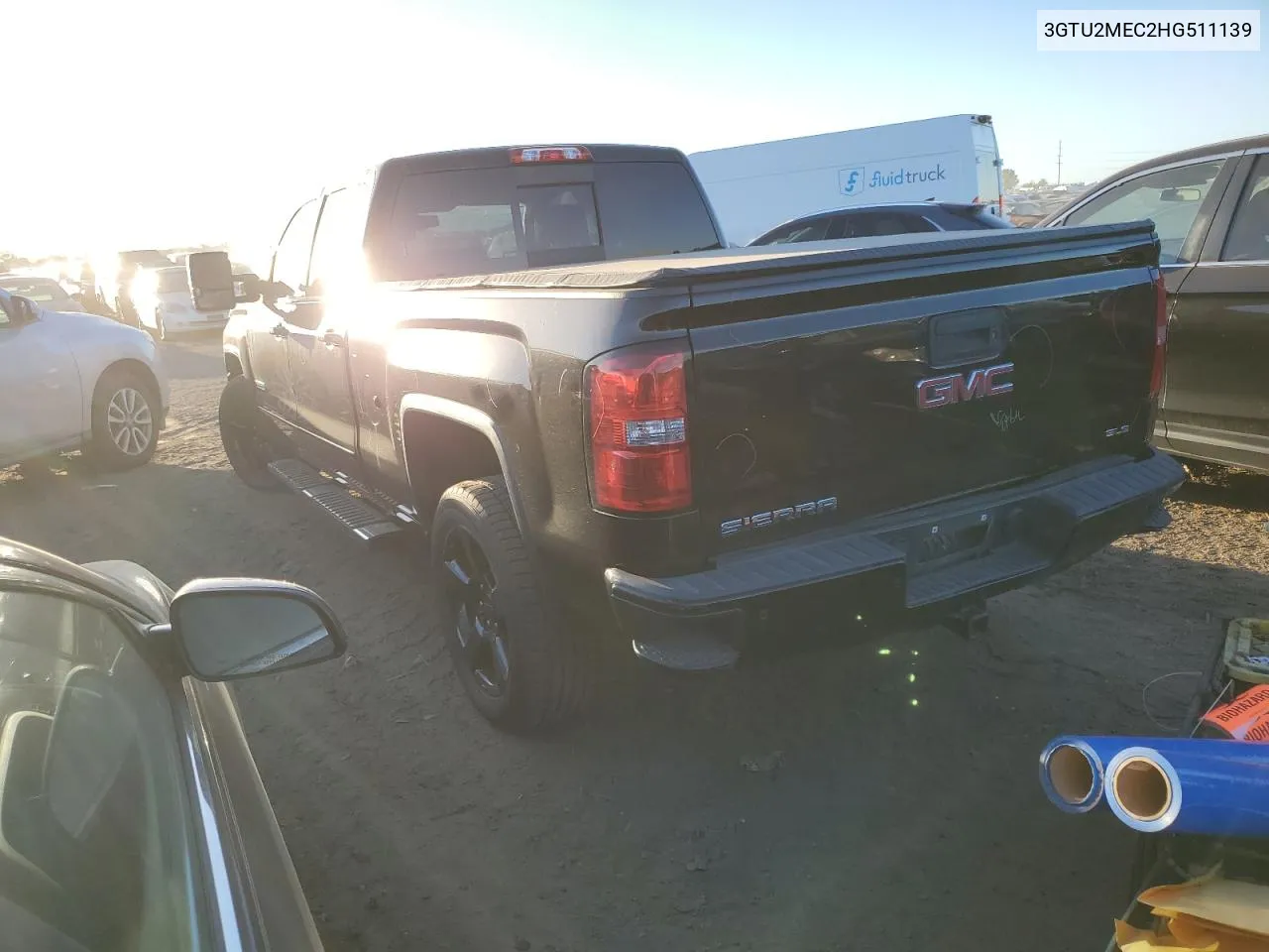 2017 GMC Sierra K1500 Sle VIN: 3GTU2MEC2HG511139 Lot: 71827794