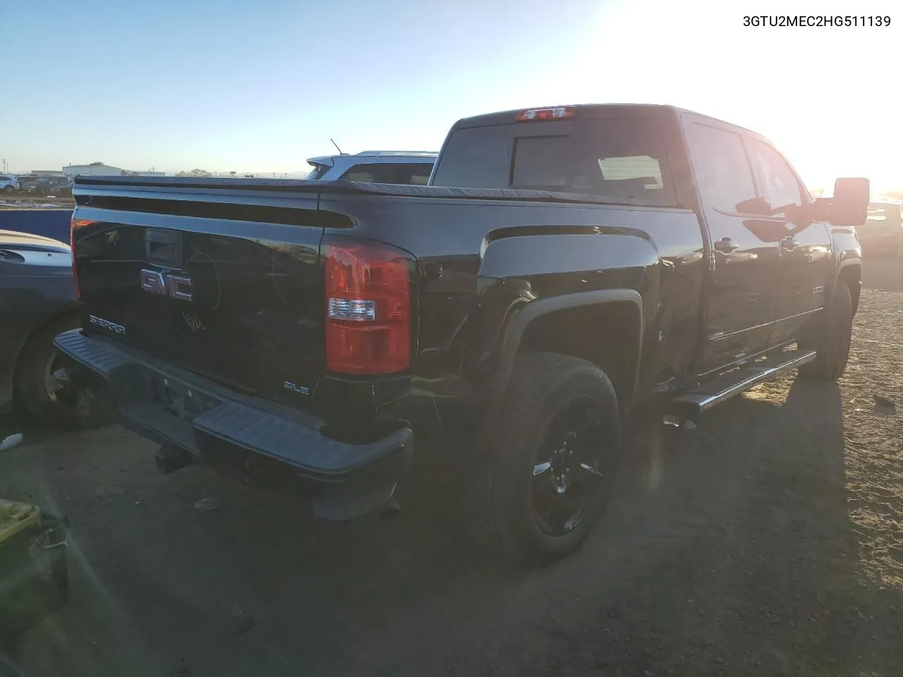 3GTU2MEC2HG511139 2017 GMC Sierra K1500 Sle