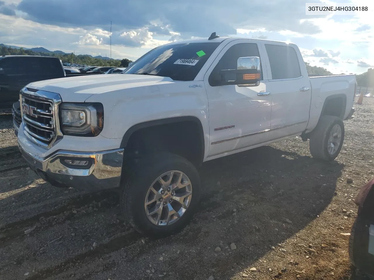 2017 GMC Sierra K1500 Slt VIN: 3GTU2NEJ4HG304188 Lot: 71959464