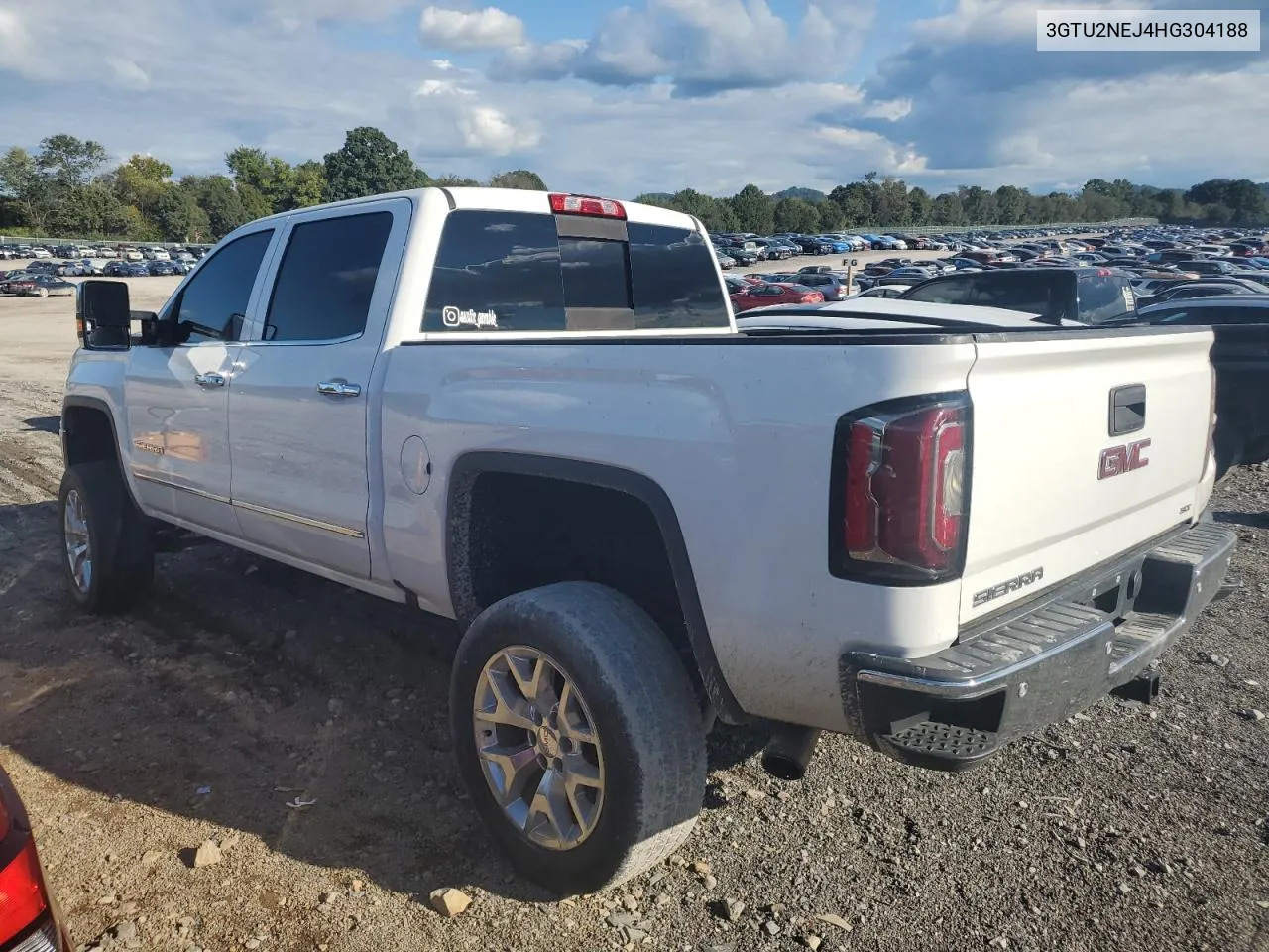 2017 GMC Sierra K1500 Slt VIN: 3GTU2NEJ4HG304188 Lot: 71959464