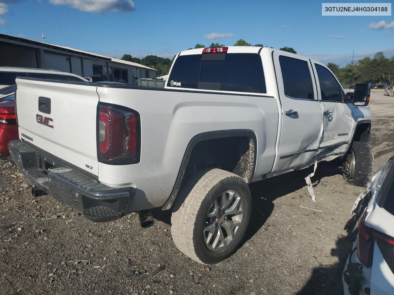 2017 GMC Sierra K1500 Slt VIN: 3GTU2NEJ4HG304188 Lot: 71959464