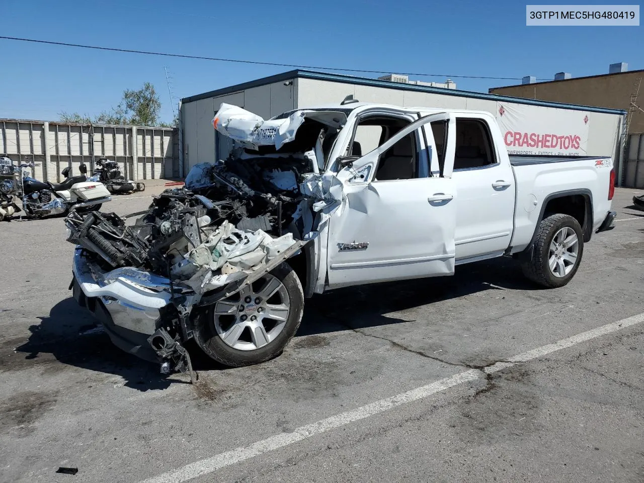 3GTP1MEC5HG480419 2017 GMC Sierra C1500 Sle