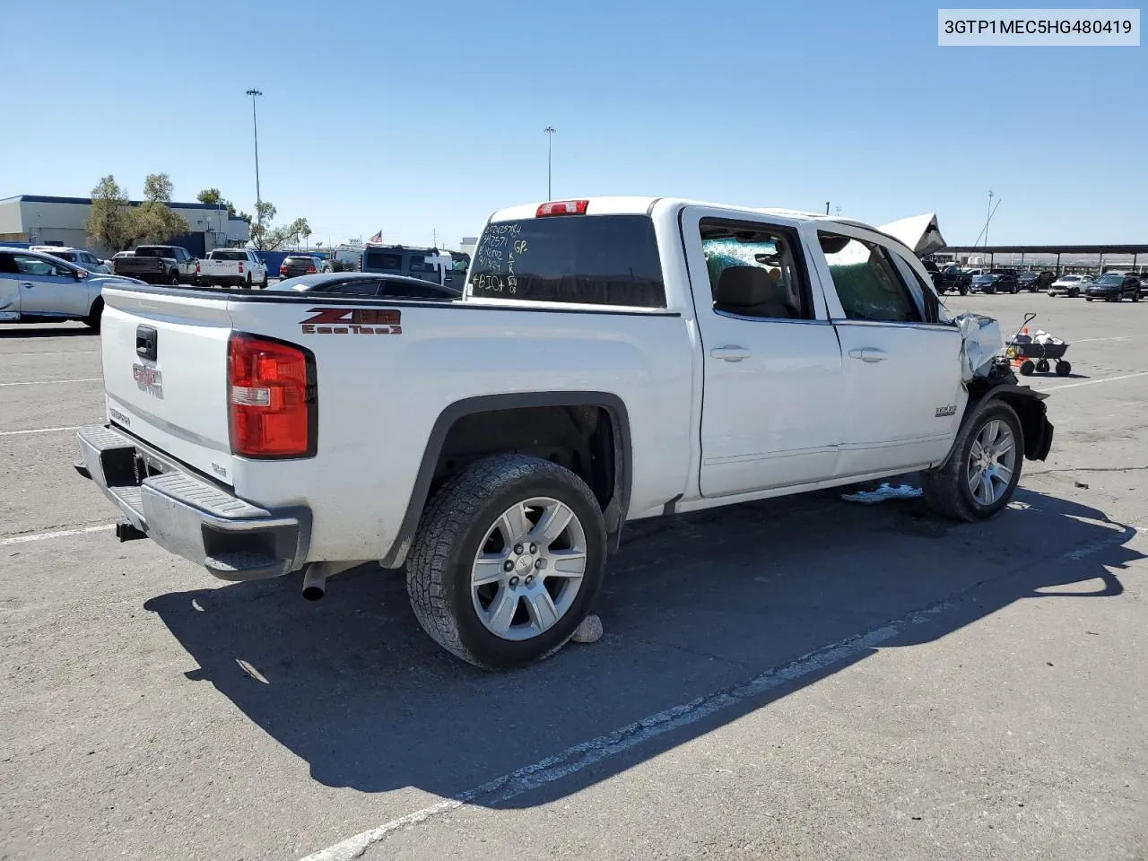 2017 GMC Sierra C1500 Sle VIN: 3GTP1MEC5HG480419 Lot: 71975514