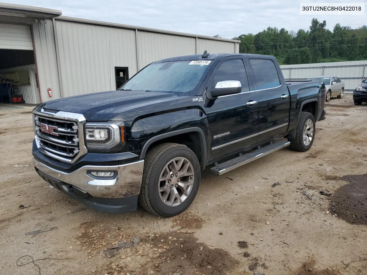 2017 GMC Sierra K1500 Slt VIN: 3GTU2NEC8HG422018 Lot: 72095174