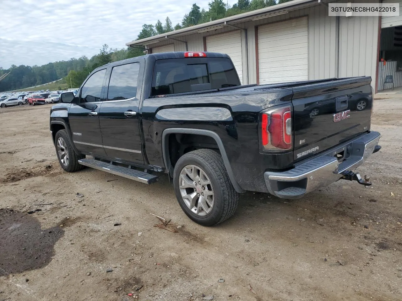 2017 GMC Sierra K1500 Slt VIN: 3GTU2NEC8HG422018 Lot: 72095174