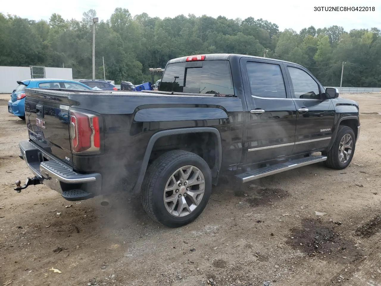 2017 GMC Sierra K1500 Slt VIN: 3GTU2NEC8HG422018 Lot: 72095174