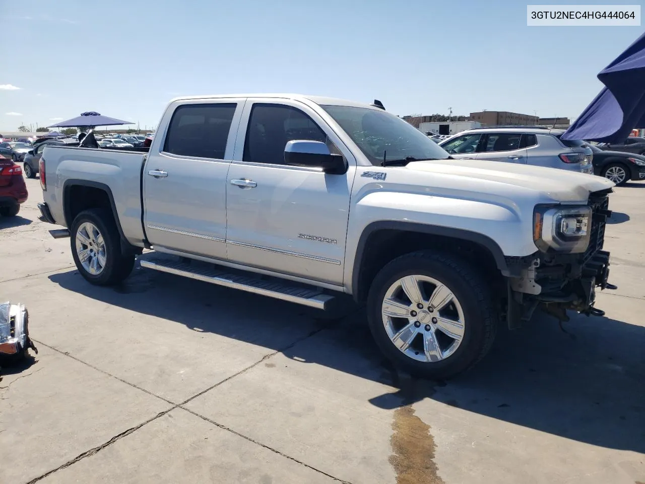 2017 GMC Sierra K1500 Slt VIN: 3GTU2NEC4HG444064 Lot: 72122784