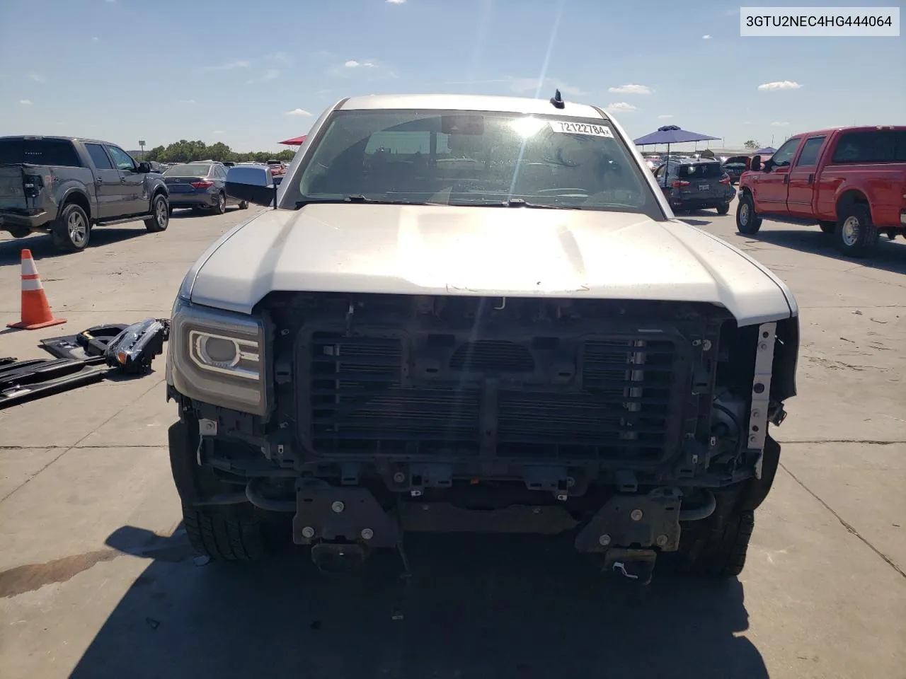 2017 GMC Sierra K1500 Slt VIN: 3GTU2NEC4HG444064 Lot: 72122784