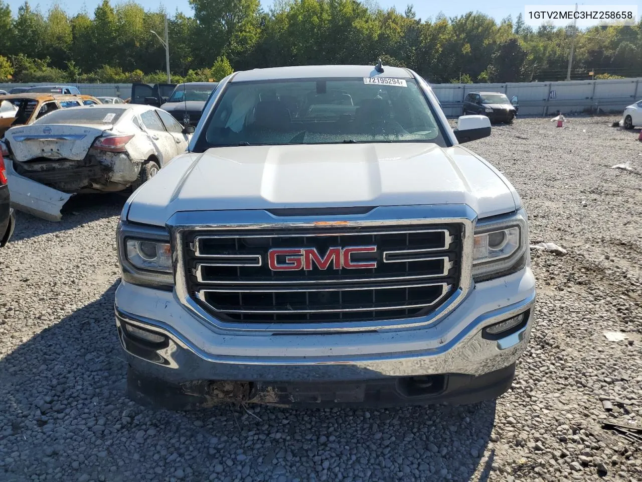 1GTV2MEC3HZ258658 2017 GMC Sierra K1500 Sle