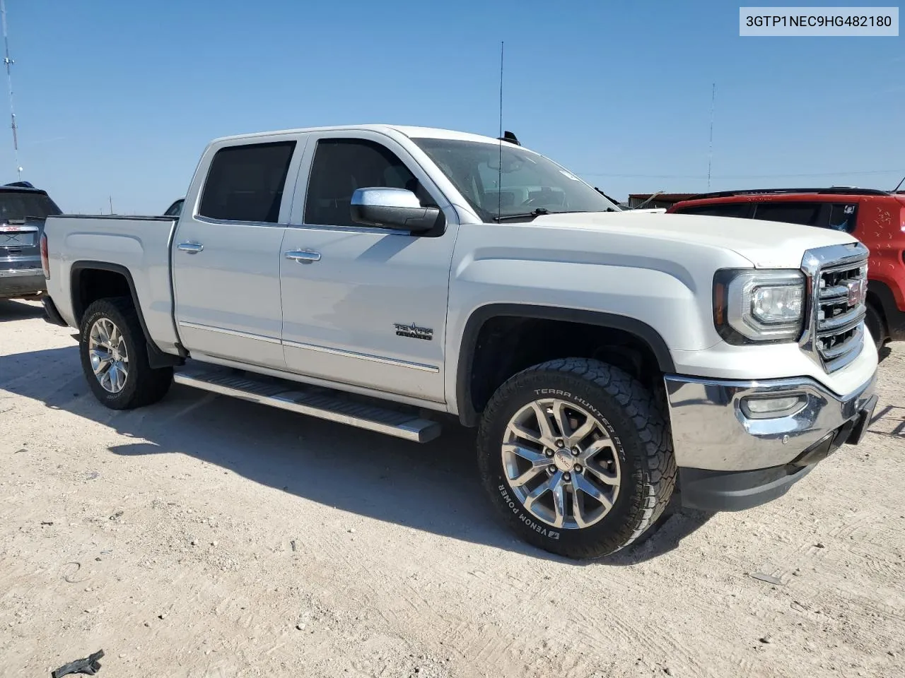 2017 GMC Sierra C1500 Slt VIN: 3GTP1NEC9HG482180 Lot: 72246874