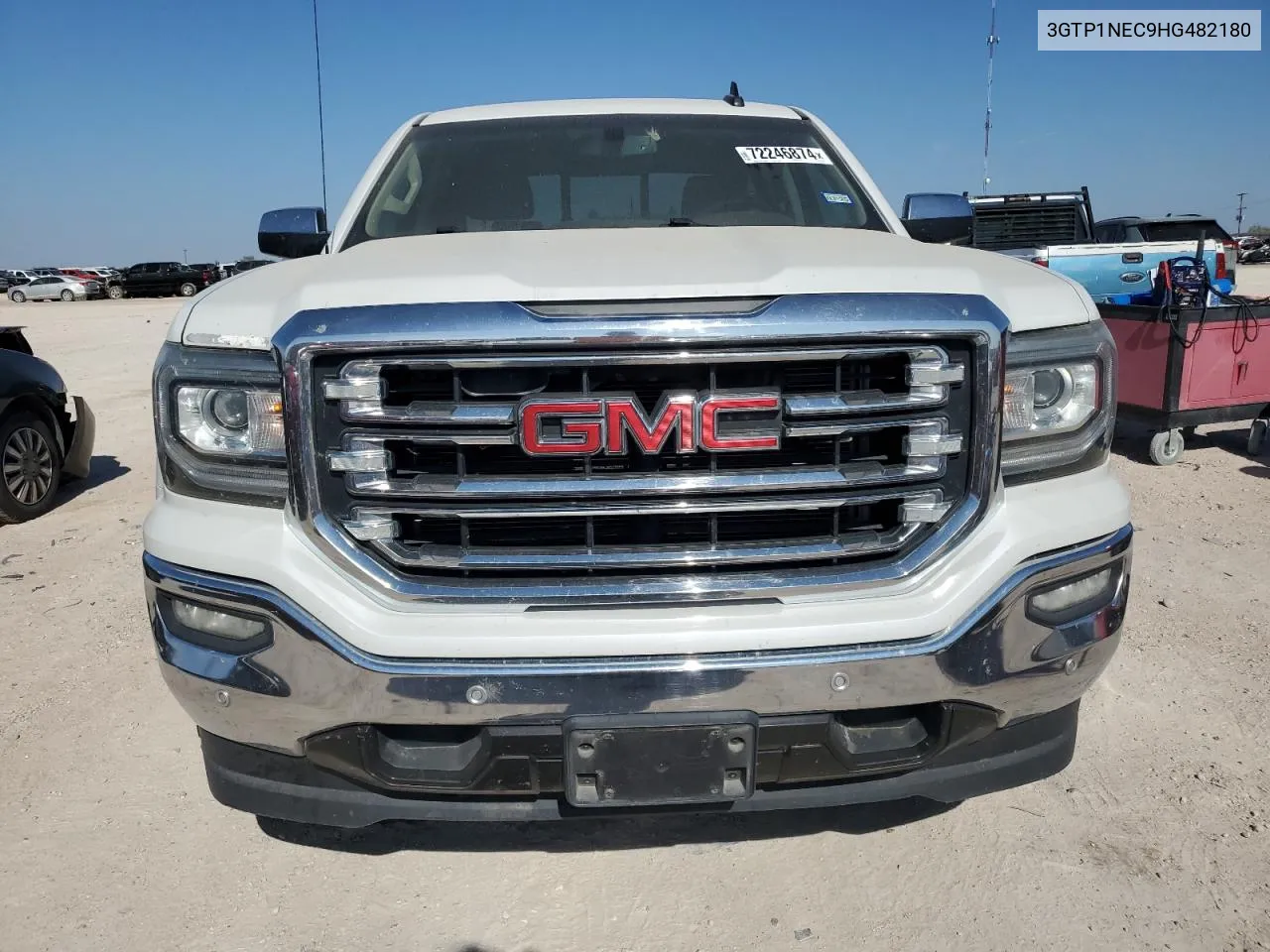 3GTP1NEC9HG482180 2017 GMC Sierra C1500 Slt