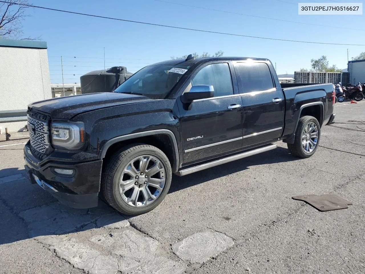 3GTU2PEJ7HG516627 2017 GMC Sierra K1500 Denali