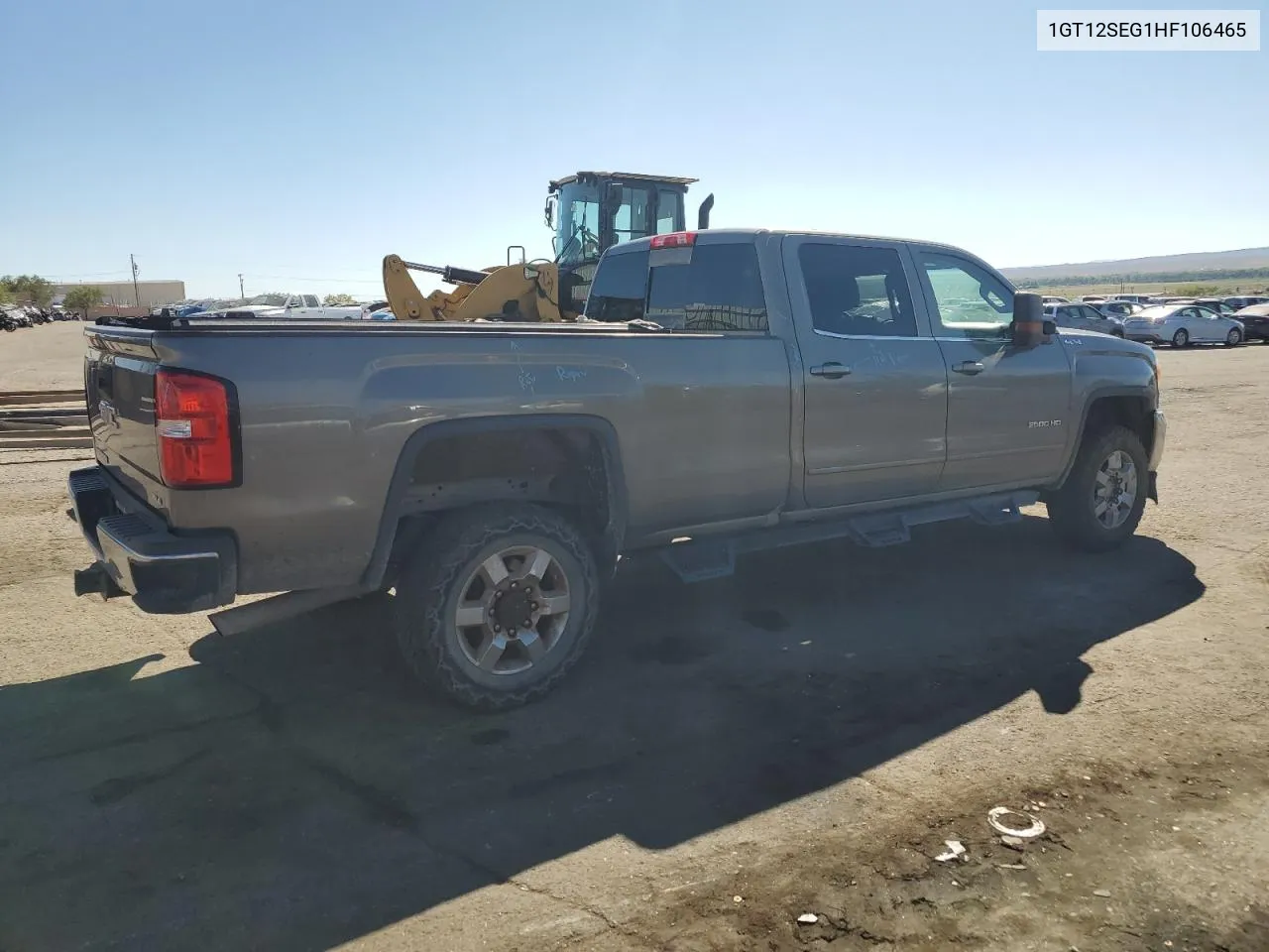 2017 GMC Sierra K2500 Sle VIN: 1GT12SEG1HF106465 Lot: 72275094