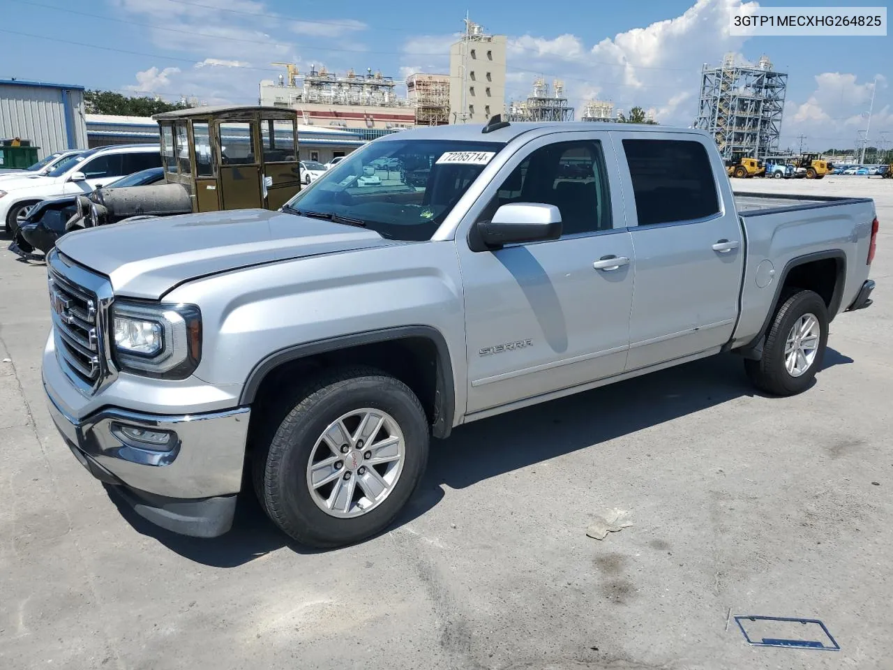 2017 GMC Sierra C1500 Sle VIN: 3GTP1MECXHG264825 Lot: 72285714