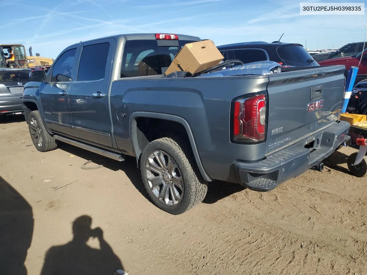 2017 GMC Sierra K1500 Denali VIN: 3GTU2PEJ5HG398335 Lot: 72308864