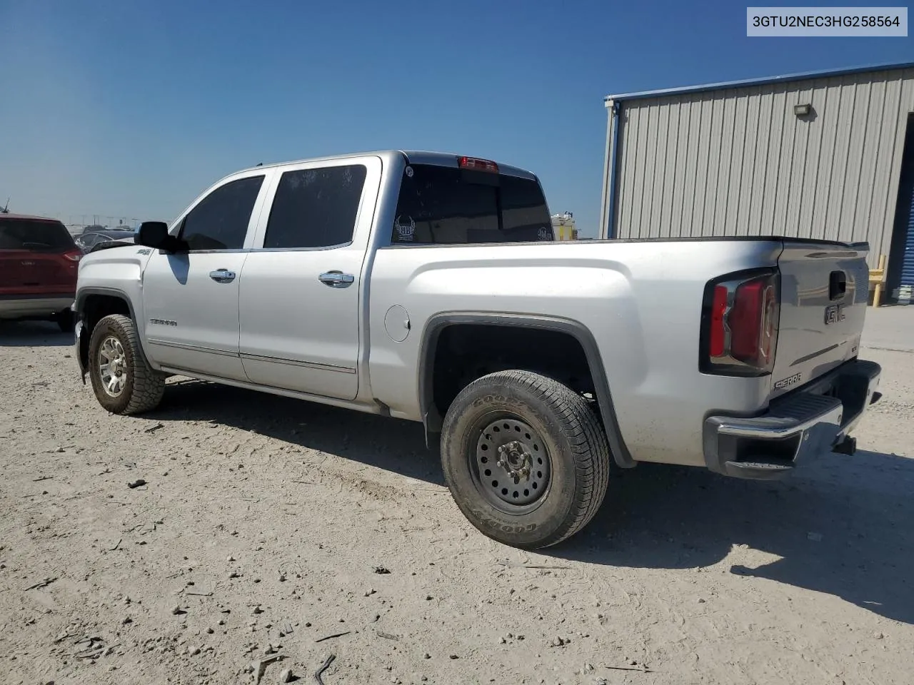 2017 GMC Sierra K1500 Slt VIN: 3GTU2NEC3HG258564 Lot: 72336504