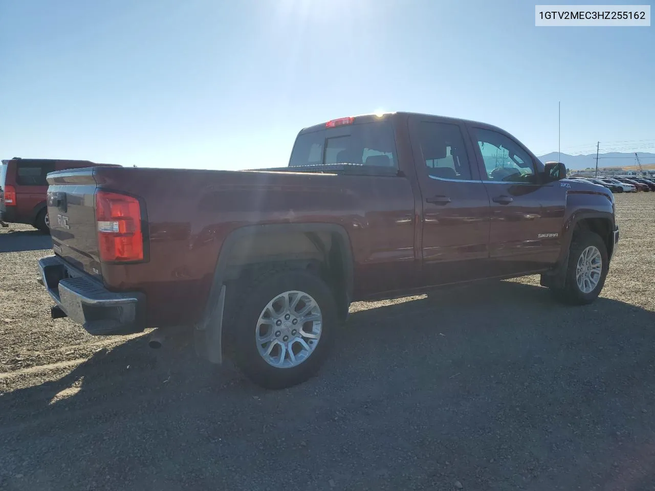 2017 GMC Sierra K1500 Sle VIN: 1GTV2MEC3HZ255162 Lot: 72362424