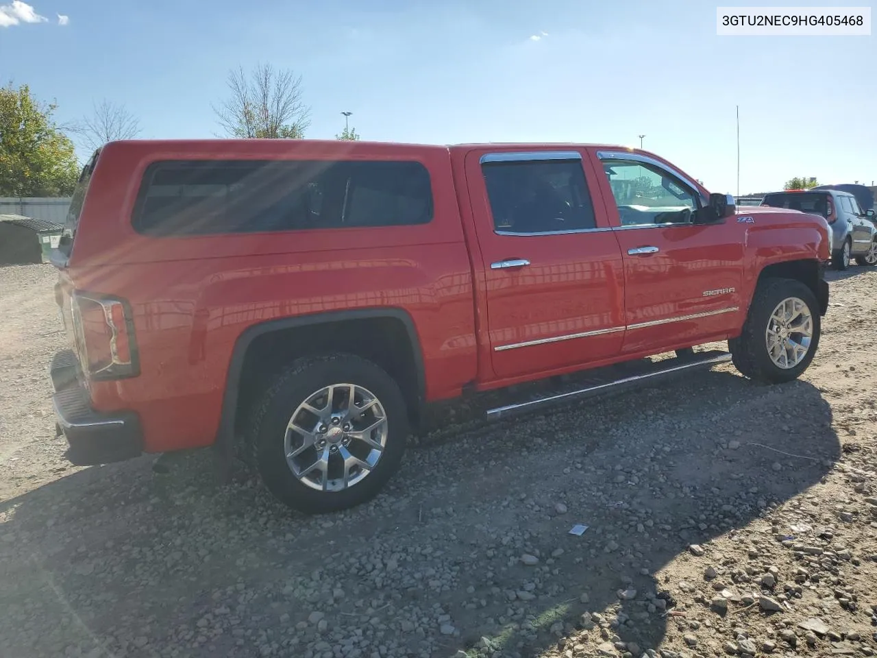 2017 GMC Sierra K1500 Slt VIN: 3GTU2NEC9HG405468 Lot: 72413754