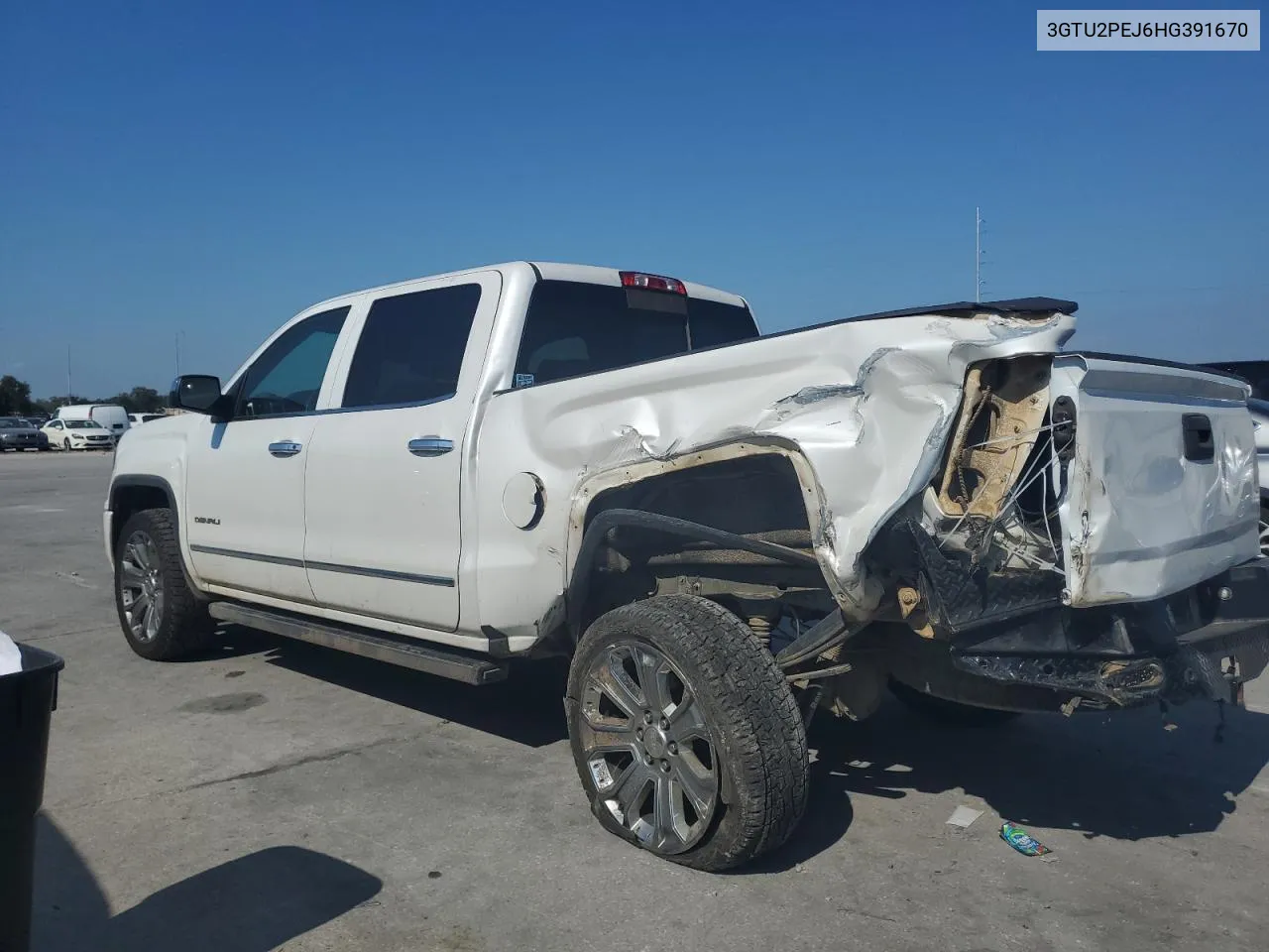 2017 GMC Sierra K1500 Denali VIN: 3GTU2PEJ6HG391670 Lot: 72553844