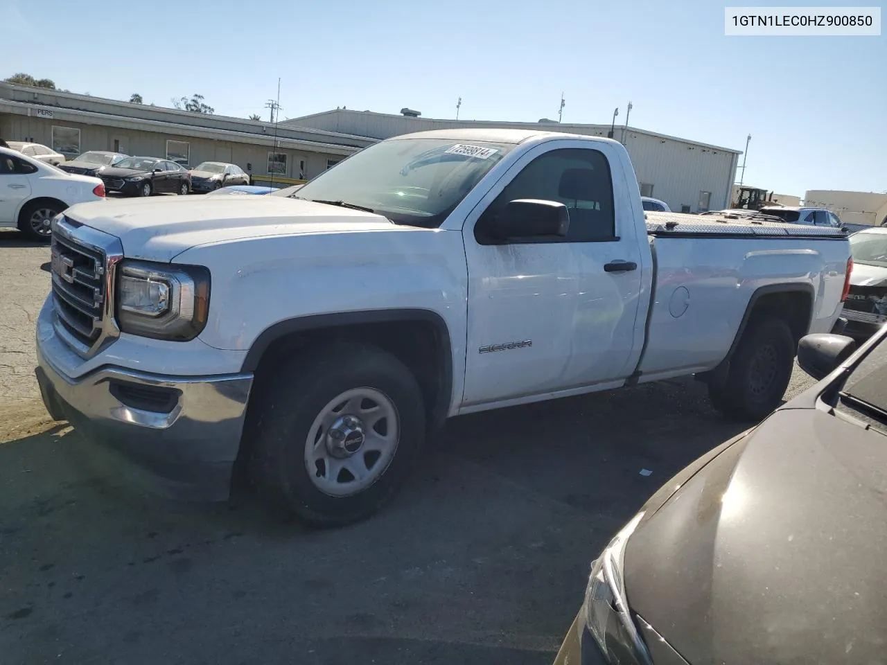 2017 GMC Sierra C1500 VIN: 1GTN1LEC0HZ900850 Lot: 72748064