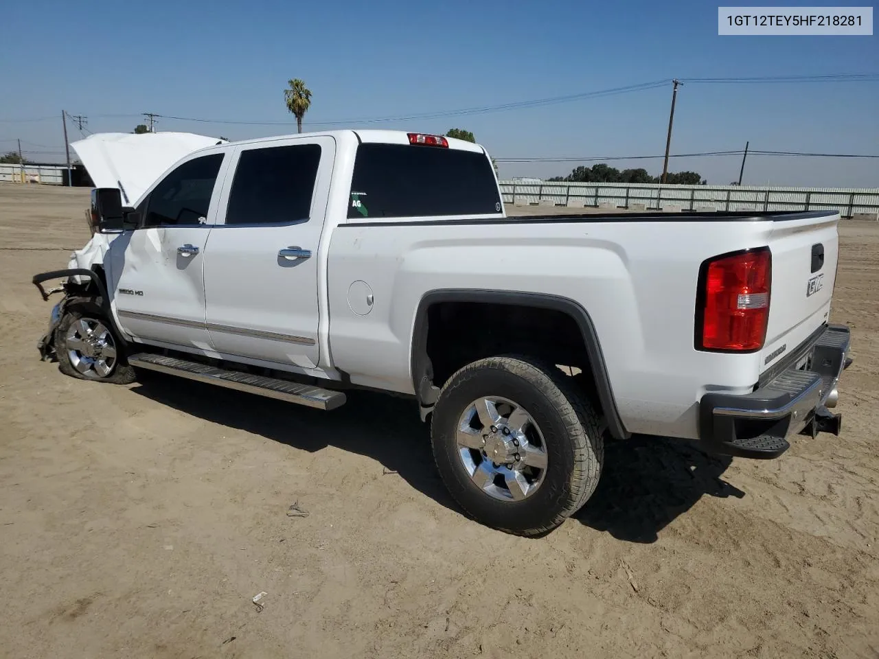 2017 GMC Sierra K2500 Slt VIN: 1GT12TEY5HF218281 Lot: 72956534