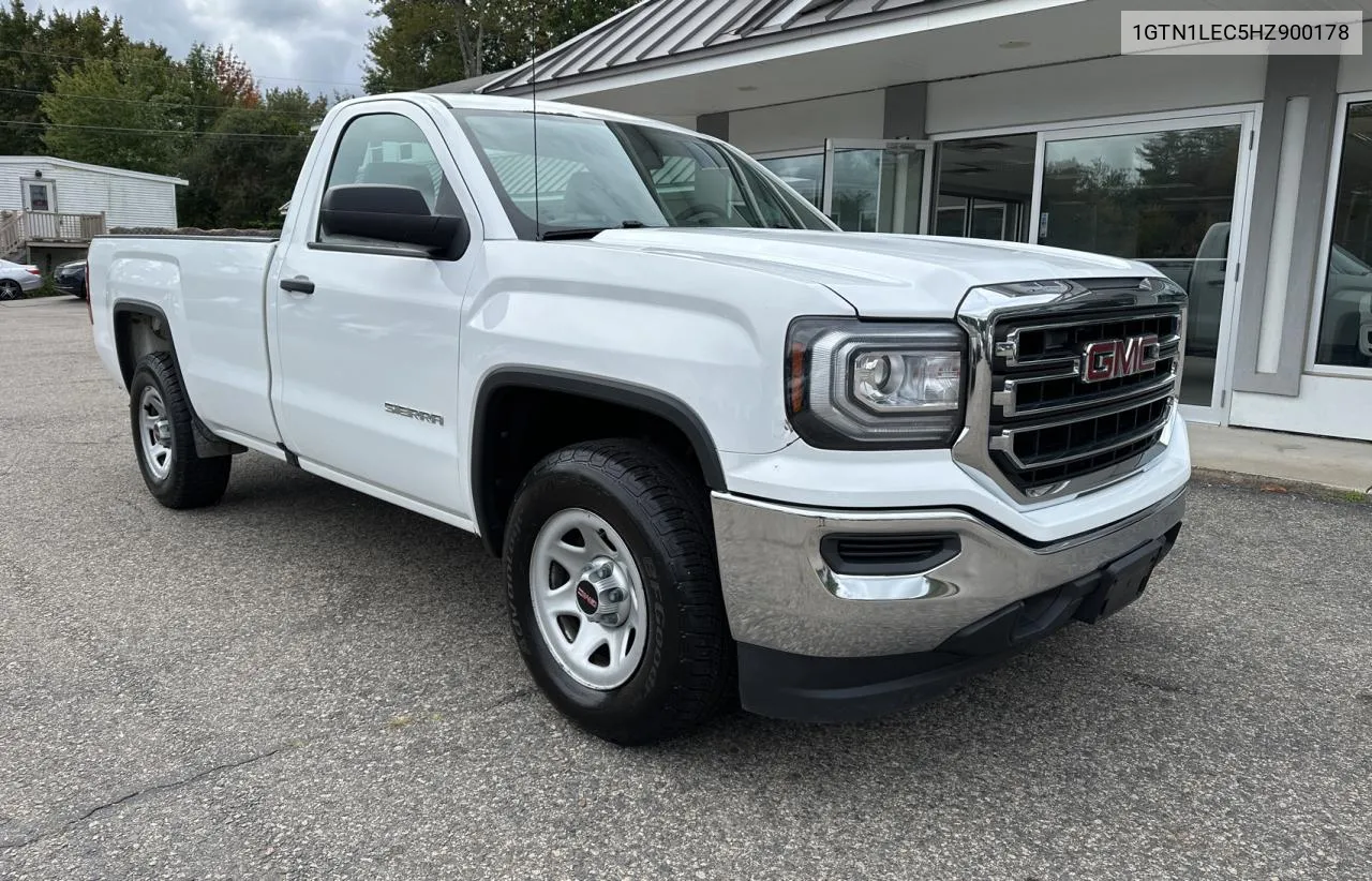 2017 GMC Sierra C1500 VIN: 1GTN1LEC5HZ900178 Lot: 72957554