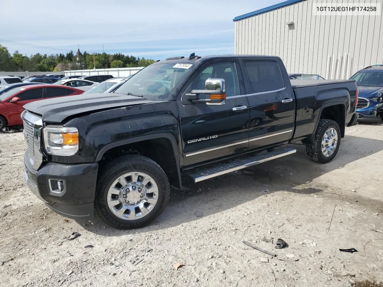 2017 GMC Sierra K2500 Denali VIN: 1GT12UEG1HF174258 Lot: 72978344