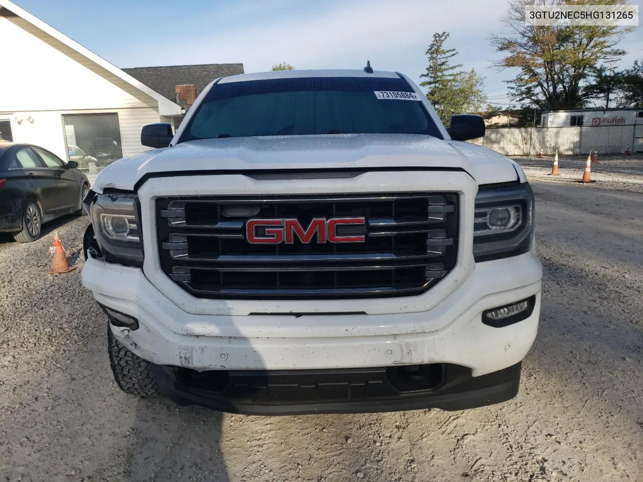 2017 GMC Sierra K1500 Slt VIN: 3GTU2NEC5HG131265 Lot: 73105884