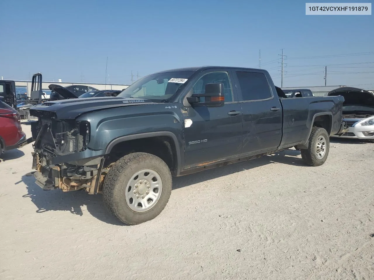 2017 GMC Sierra K3500 VIN: 1GT42VCYXHF191879 Lot: 73137214