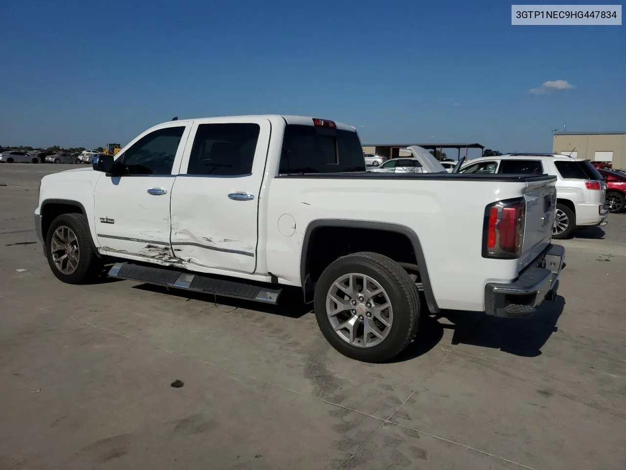 2017 GMC Sierra C1500 Slt VIN: 3GTP1NEC9HG447834 Lot: 73146254