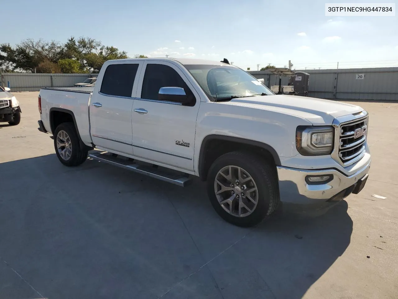 2017 GMC Sierra C1500 Slt VIN: 3GTP1NEC9HG447834 Lot: 73146254