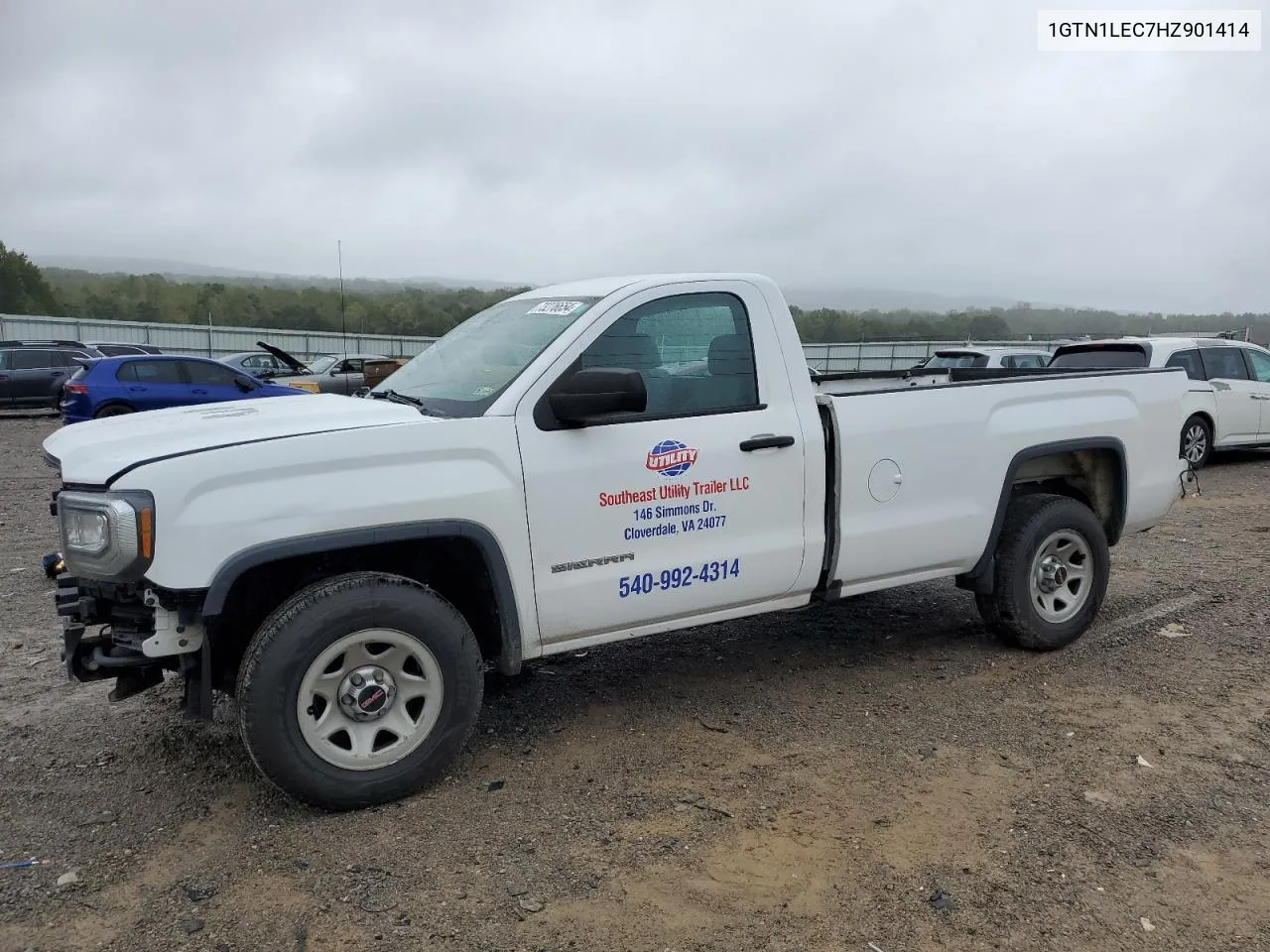 2017 GMC Sierra C1500 VIN: 1GTN1LEC7HZ901414 Lot: 73276654