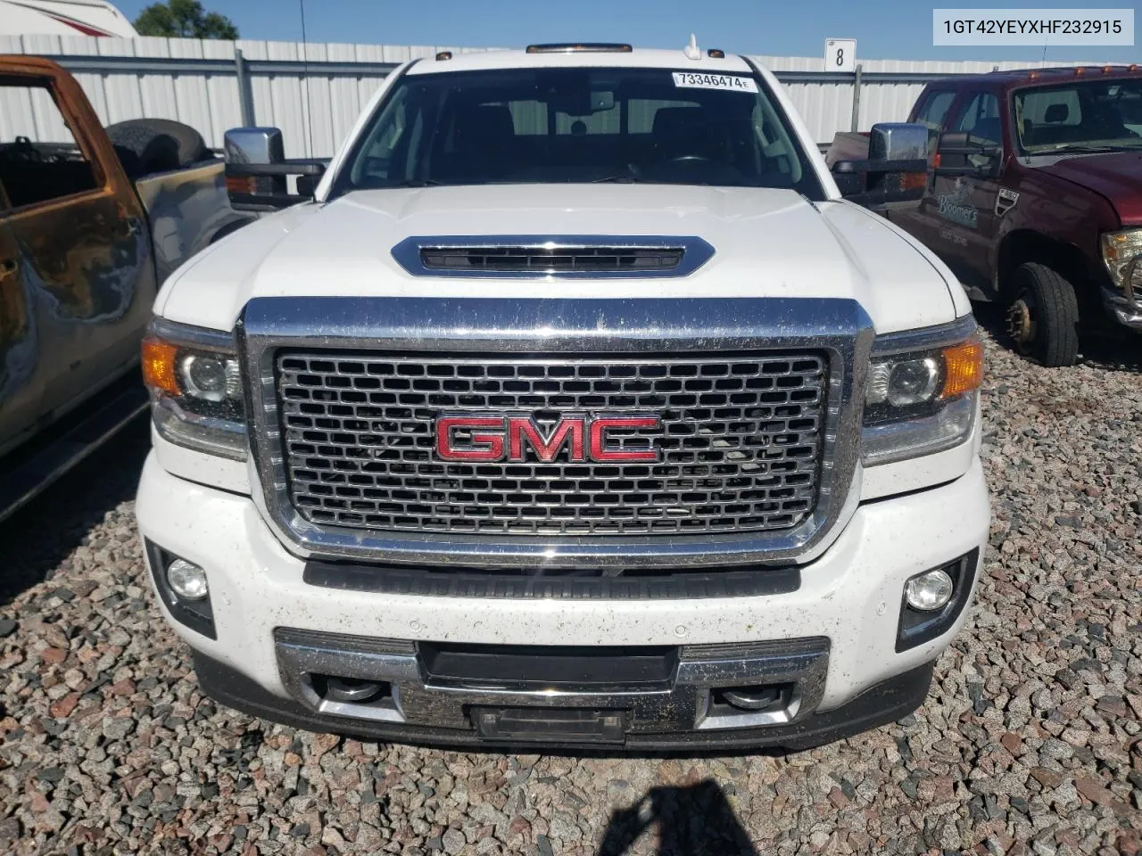 1GT42YEYXHF232915 2017 GMC Sierra K3500 Denali