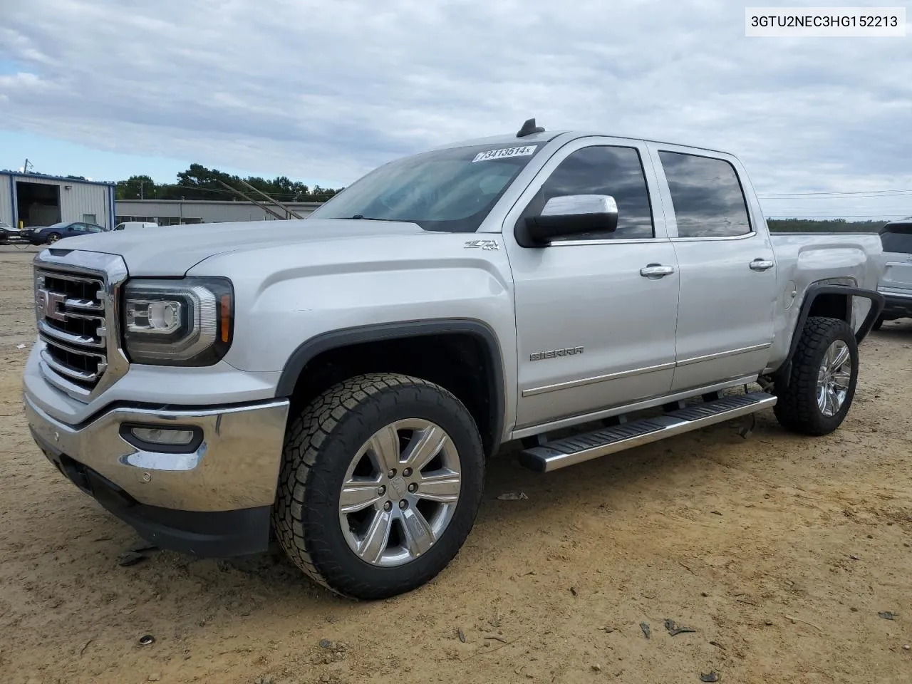 2017 GMC Sierra K1500 Slt VIN: 3GTU2NEC3HG152213 Lot: 73413514