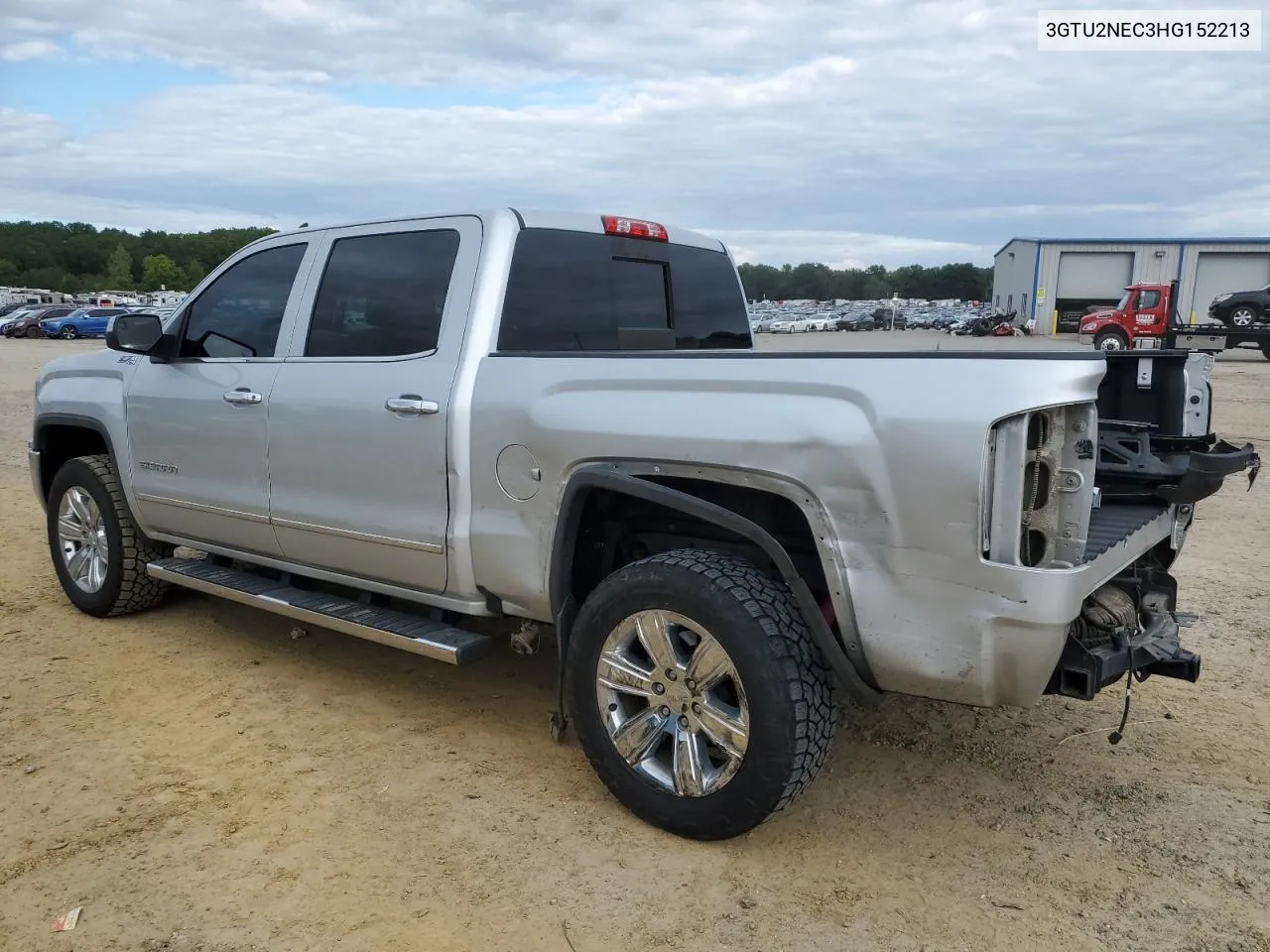 2017 GMC Sierra K1500 Slt VIN: 3GTU2NEC3HG152213 Lot: 73413514